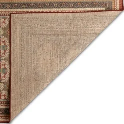 Outdoor Rugs-Kirkland's Home Orange Diamond Nile Indoor/Outdoor Area Rug, 4X7 Orange/White