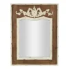 Decorative Mirrors-Kirkland's Home Ornate Antique White Wood Wall Mirror