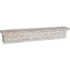Shelves-Kirkland's Home Ornate Farmhouse Wooden Wall Shelf, 36 In.