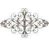 Wall Plaques-Kirkland's Home Ornate Scroll Wall Plaque Silver