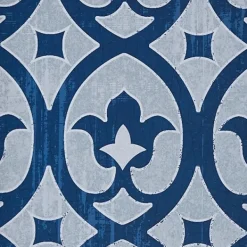 Wall Plaques-Kirkland's Home Ornos Medallion Tiles Wall Plaques, Set Of 3 Blue
