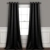 Curtains & Drapes-Kirkland's Home Out Curtain Panel Set, 84 In. Black