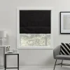 Curtains & Drapes-Kirkland's Home Out Roman Shade, 27 In. Black