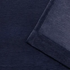 Curtains & Drapes-Kirkland's Home Oxford Navy Thermal Curtain Panel Set, 84 In. Blue