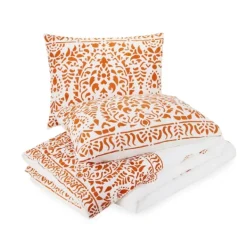 Comforters-Kirkland's Home Paloma Full/Queen 3-Pc. Comforter Set Orange