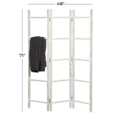 Decorative Accents-Kirkland's Home 3-Panel Hinged Ladder White