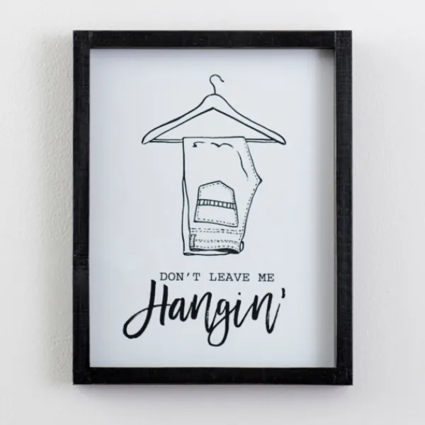 Wall Quotes & Signs-Kirkland's Home Pants Funny Laundry Room Wall Plaque Black/White