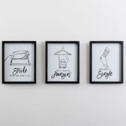 Wall Quotes & Signs-Kirkland's Home Pants Funny Laundry Room Wall Plaque Black/White