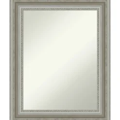 Decorative Mirrors-Kirkland's Home Parlor Silver Framed Wall Mirror