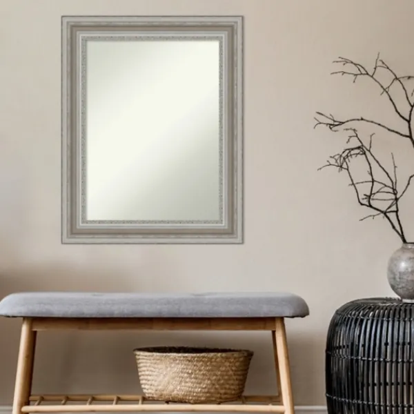 Decorative Mirrors-Kirkland's Home Parlor Silver Framed Wall Mirror