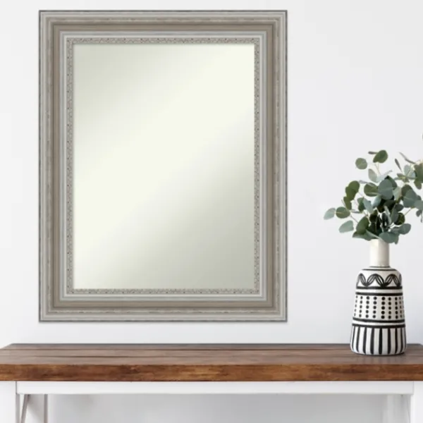Decorative Mirrors-Kirkland's Home Parlor Silver Framed Wall Mirror