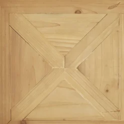 Decorative Trays-Kirkland's Home Parquet Fir Wood Decorative Tray Tan