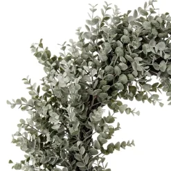 Wreaths-Kirkland's Home Parvafolia Eucalyptus Spiral Wreath Green