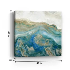 Canvas Art-Kirkland's Home Passage I Giclee Canvas Art Print Blue