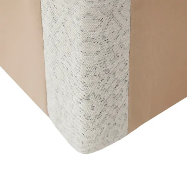 Accent Chairs-Kirkland's Home Patterned Upholstered Swivel Glider Chair White