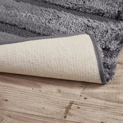 Bathroom Rugs-Kirkland's Home Pearl Tufted Bath Mat, 34 In. Gray