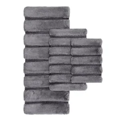 Bathroom Rugs-Kirkland's Home Pearl Tufted Bath Mat, 34 In. Gray