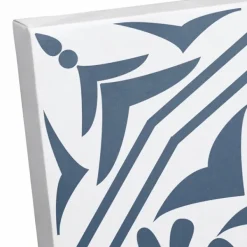 Monogram Wall Decor-Kirkland's Home Personalized Blue Tile Monogram Wall Plaque Blue/White