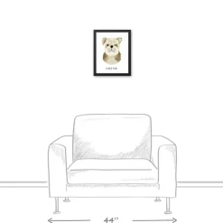 Wall Quotes & Signs-Kirkland's Home Personalized Bulldog Canvas Wall Plaque Tan/White