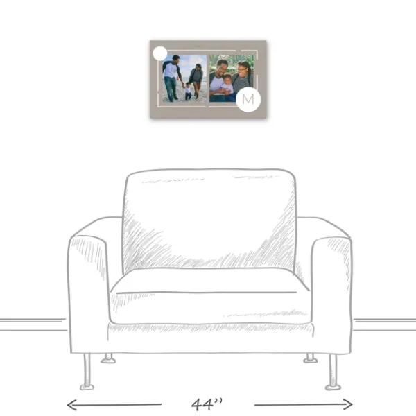 Wall Quotes & Signs-Kirkland's Home Personalized Charcoal Monogram Wall Plaque Gray/White