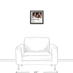 Wall Quotes & Signs-Kirkland's Home Personalized Home Definition Photo Framed Print Ivory/Black