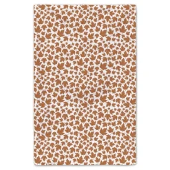 Blankets & Throws-Kirkland's Home Personalized Home With Heart 2-Pc. Harvest Towels Orange/White/Tan