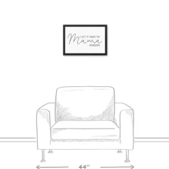 Wall Quotes & Signs-Kirkland's Home Personalized I Get It From My Mama Wall Plaque White/Black