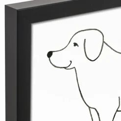 Wall Quotes & Signs-Kirkland's Home Personalized Labrador Retriever Framed Wall Plaque White/Black