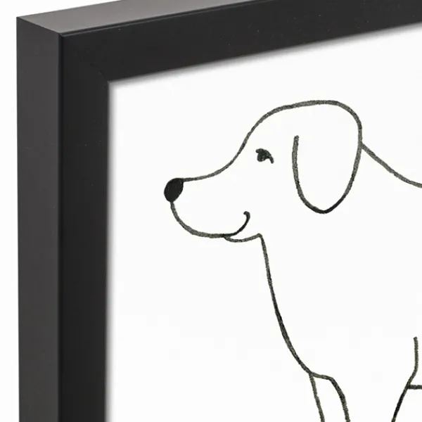 Wall Quotes & Signs-Kirkland's Home Personalized Labrador Retriever Framed Wall Plaque White/Black