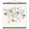 Wall Quotes & Signs-Kirkland's Home Personalized Monogram Tree Branch Teakwood Print Ivory/Brown