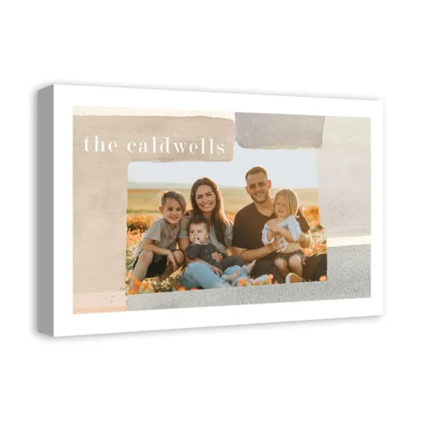 Wall Quotes & Signs-Kirkland's Home Personalized Neutral Watercolor Wall Plaque Tan/Gray/White