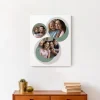 Wall Quotes & Signs-Kirkland's Home Personalized Sage Circle Photo Wall Plaque White/Gray/Green