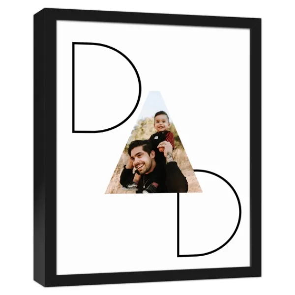Wall Quotes & Signs-Kirkland's Home Personalized Simple Dad Canvas Art Print White
