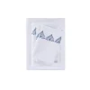 Bed Sheets-Kirkland's Home Petal Blossom Hem Microfiber 4-Pc. Full Sheet Set White/Blue