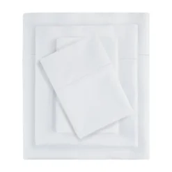Bed Sheets-Kirkland's Home Pima Cotton Sateen 4-Pc. King Sheet Set White