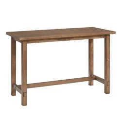 Office Furniture-Kirkland's Home Pine Distressed Wooden Desk