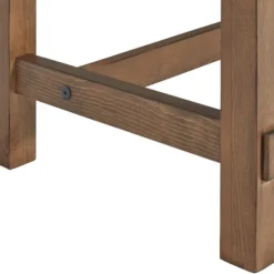 Office Furniture-Kirkland's Home Pine Distressed Wooden Desk