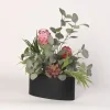 Arrangements & Greenery-Kirkland's Home Pink Protea And Eucalyptus Arrangement In Planter Pink/Green
