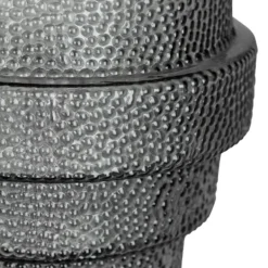 Floor Lamps-Kirkland's Home Pinnacle Metal And Glass Floor Lamp Gray