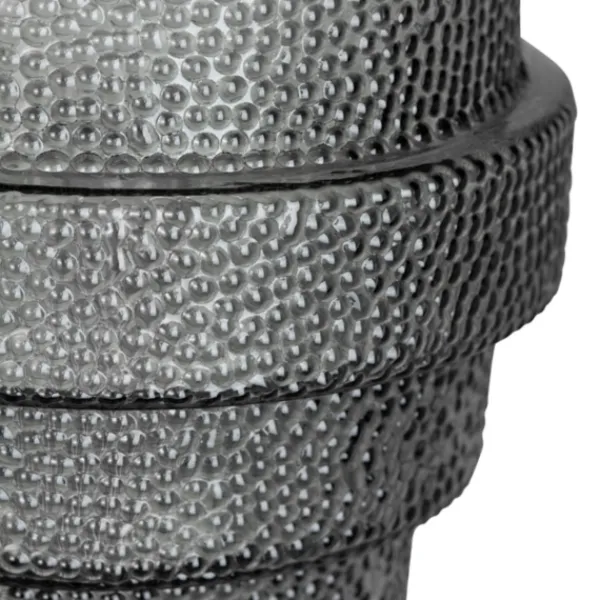 Floor Lamps-Kirkland's Home Pinnacle Metal And Glass Floor Lamp Gray