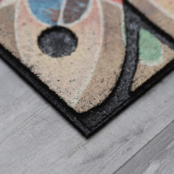 Doormats-Kirkland's Home Playful Medallion Welcome Doormat Multi