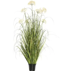 Trees & Topiaries-Kirkland's Home Potted Flowering Grass, 36 In.