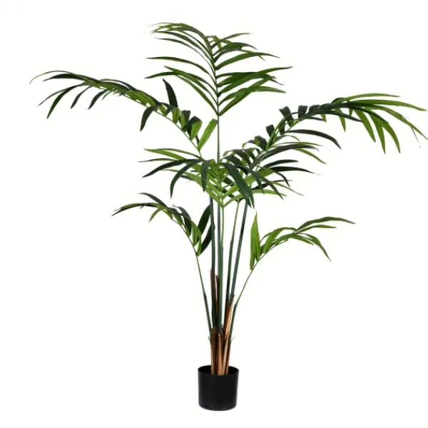 Trees & Topiaries-Kirkland's Home Potted Kentia Palm Tree, 6 Ft.