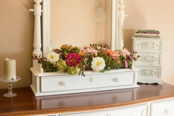 Arrangements & Greenery-Kirkland's Home Pretty Peony Garden Mix Arrangement Pink/Green/Orange/Purple