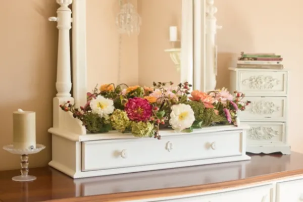 Arrangements & Greenery-Kirkland's Home Pretty Peony Garden Mix Arrangement Pink/Green/Orange/Purple