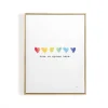 Wall Quotes & Signs-Kirkland's Home Pride Love Is Spoken Here Framed Art Print White/Multi