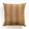 Pillows-Kirkland's Home Providence Stripe Pillow Tan