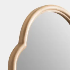 Framed Mirrors-Kirkland's Home Quatrefoil Arch Wood Framed Mirror