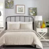 Duvets-Kirkland's Home Raised Chevron 3-Pc. Queen Duvet Set Gray
