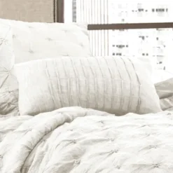 Comforters-Kirkland's Home Ravello 5-Pc. Full/Queen Comforter Set White